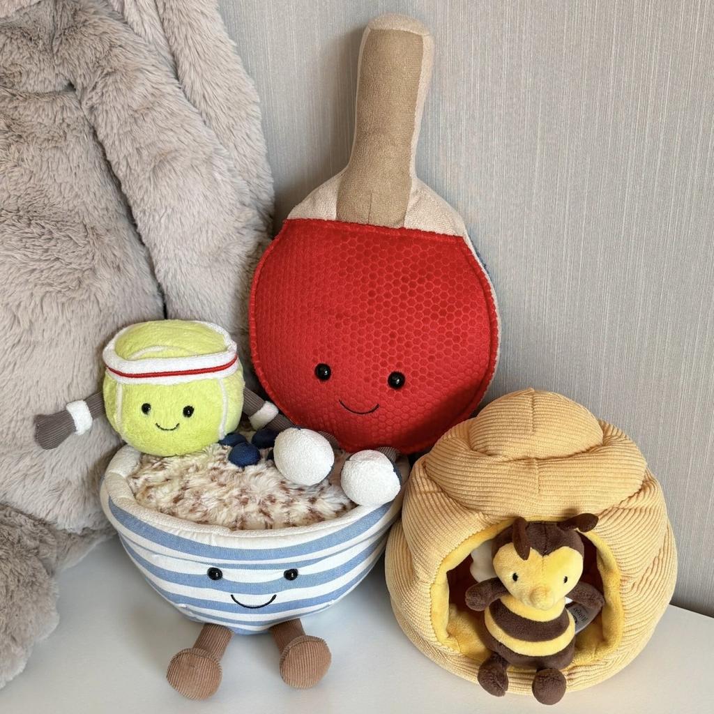New Fashion Creative Chinese Style Table Tennis Racket Pillow Plush Doll Pillow