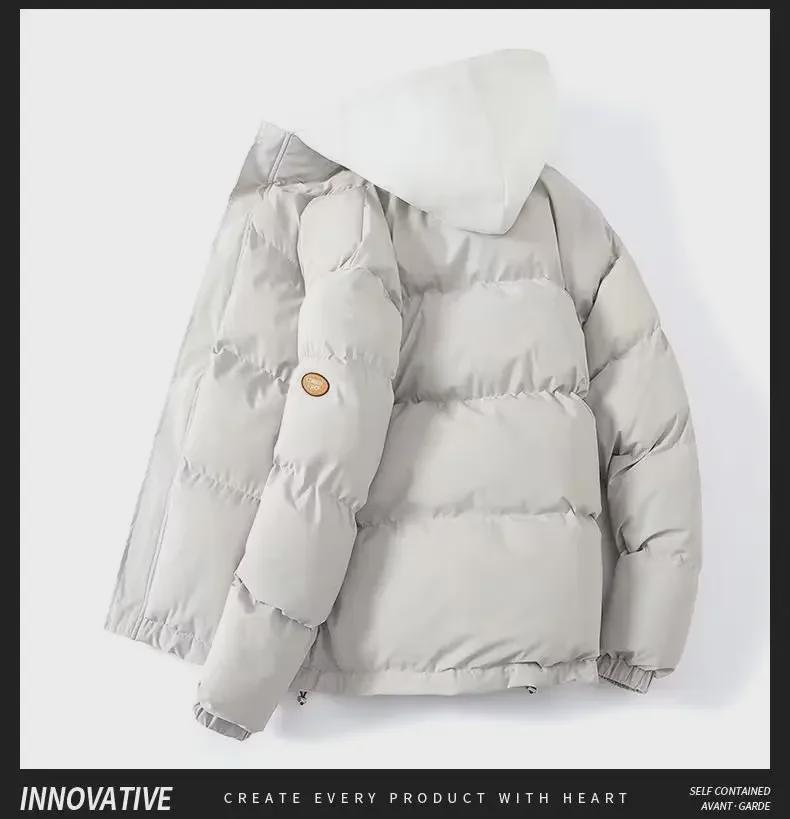 2022 Men's Winter Fashion: New Stand Collar Cotton Jacket - Thick, Cozy, and Stylish for Couples