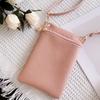 Mini Crossbody Bag PU Litchi Pattern Personalized Phone Bag Sweet Women's Convenient Shoulder Bag Purses and Handbags