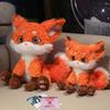Cute Snow Fox Plush Toy - Adorable Hug Pillow & Birthday Gift for Kids