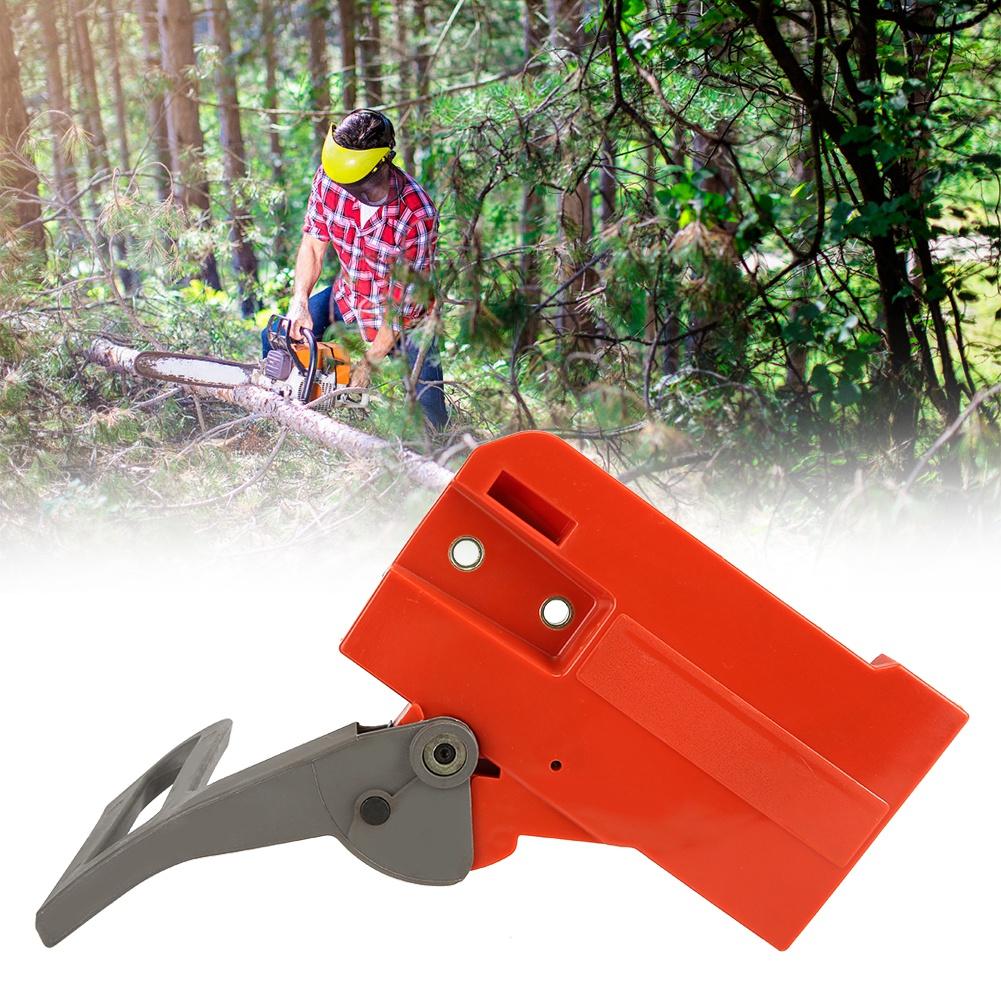 Mechanical Equipment Replacement Fit for 50 51 55 Chain Saw Brake Handle Cover, Accessory with High Reliability, Easy to Use and Install, Made of St