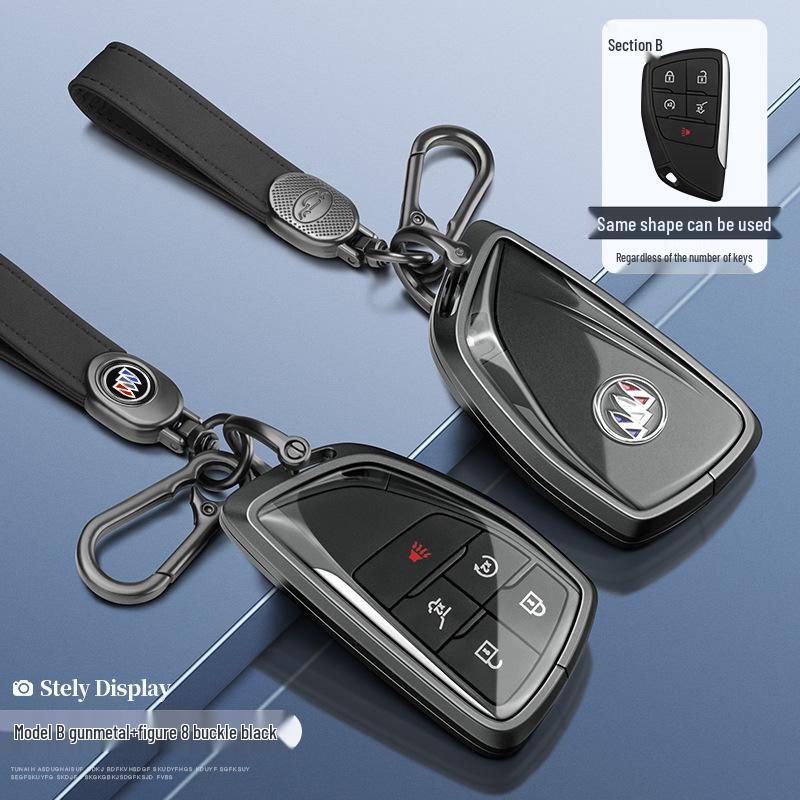 2022 Buick Key Cover for GL8, Envision, E YueS, LaCrosse, and Ankeqi Models – Car Key Shell Case