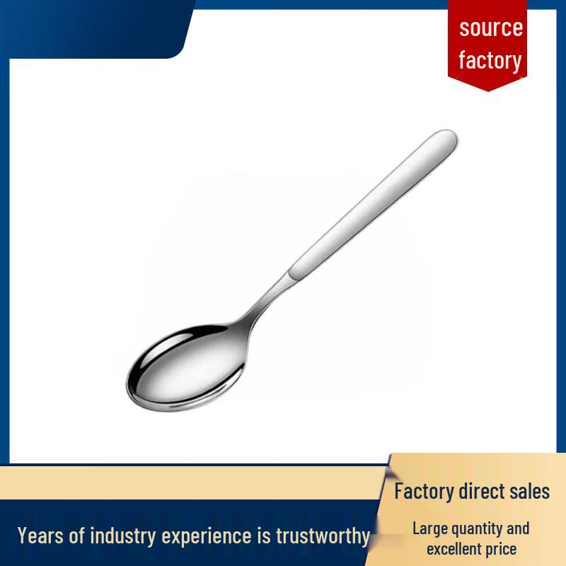 Food-Grade Stainless Steel Soup Spoons