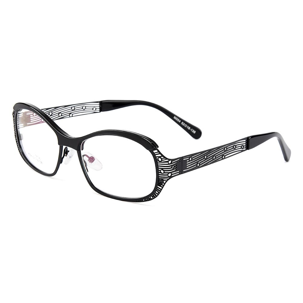 

Hollow Design TR90 & Alloy Full Rim Women s Glasses Frame Lightweight Durable Eyewear for Office & Daily Chic Style