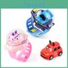 Relógio Criativo Infantil Carro de Controle Remoto Brinquedo Carregamento USB Alcance de 15m Longa Duração da Bateria