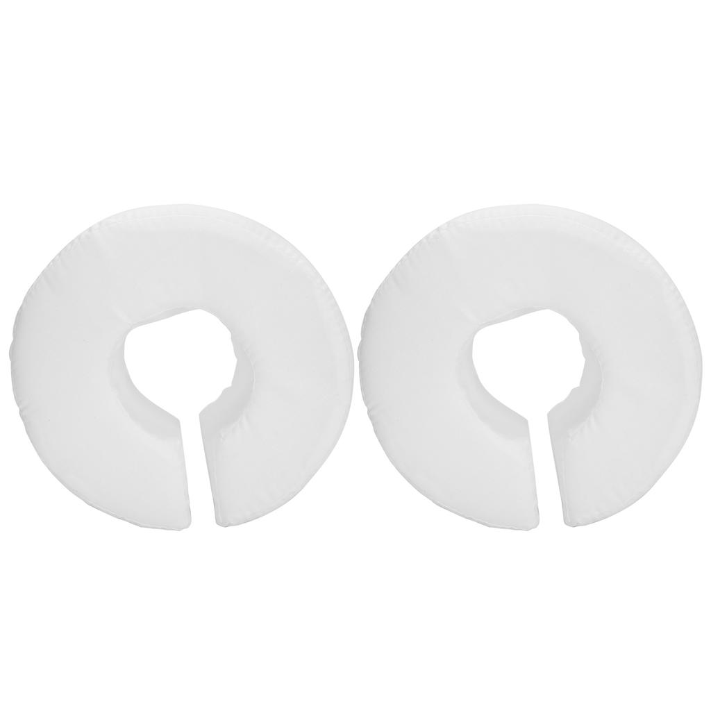 2pcs Elderly Bedridden Patient AntiBedsore Cushion Hand Leg Rest Elevating Pad White