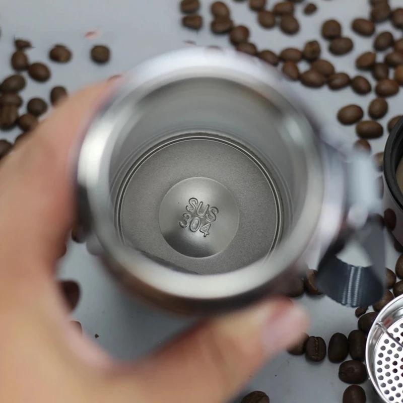 Tazza termica aziendale ad alta capacità, in acciaio inossidabile, isolata, bottiglia d'acqua portatile, thermos per ufficio, tazze da tè