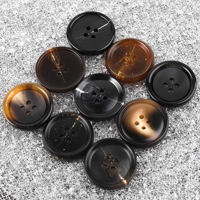 Nové 10ks Pryskyřice 4 dírky Knoflíky Šicí doplňky Velikost Kompletní pro oblečení Ozdobné Plastové Knoflíky Ruční výroba DIY