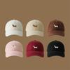 Nuovo Berretto da Baseball in Cotone Lavato con Ricamo di Bassotto Moda Donna Regolabile Tesa Larga Berretto Trucker Outdoor Uomo Berretti Snapback
