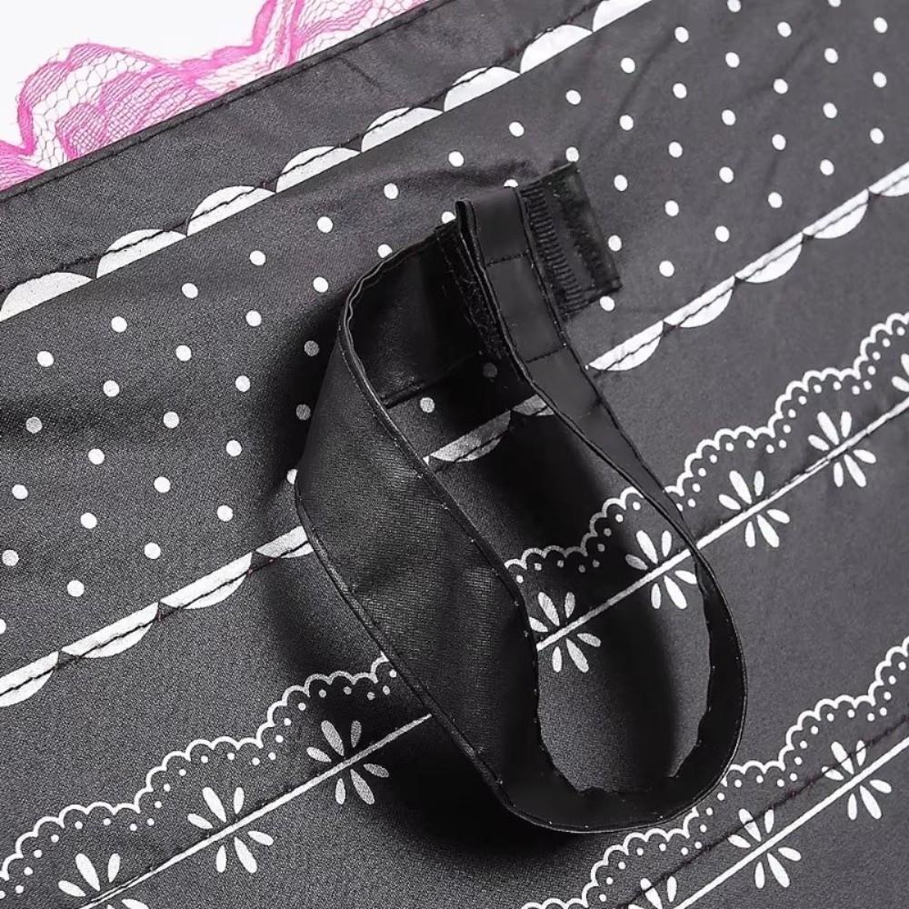 Vintage Lolita Folding Umbrella Thickened Anti-UV Protection Lace Sun Umbrella Photo Props Portable Princess Female Parasol