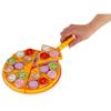 Wooden Pizza Cutter Velcro Puzzle Velcro Tray Plate Knife Accessories
