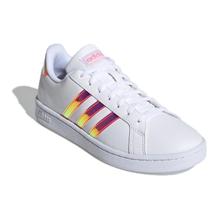 Adidas Grand Court 'Pink Iridescent' Women's FW5722