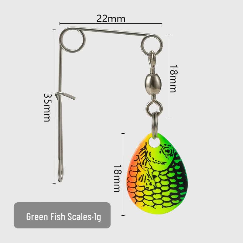 Wangfeng Rotating Sequin Metal Fishing Lure