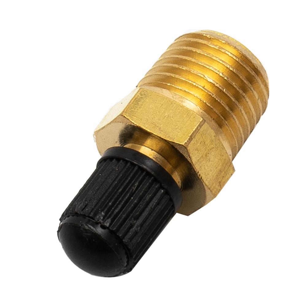 1/4" NPT Air Tank Valve Plated Brass Compressor Connector Fittings Tools