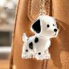 Memory Keepsake for Pet Fur Hair Keychain, Portable Transparent Memorial Pendant, Puppy Shaped Storage Pendant DIY Meaningful Lovers Decorative Charm