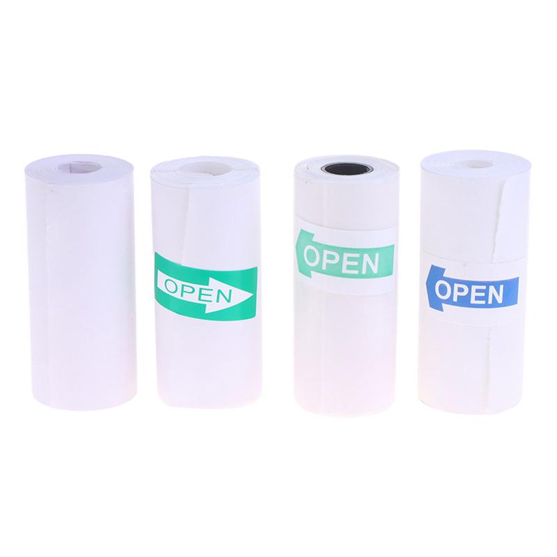 Mini Pocket Printer Self-Adhesive Paper Portable Thermal Printer Label Sticker For Printer Suitable For Home Office Study Work