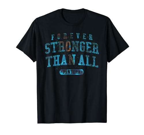Official Pantera Forever Stronger Than All Blue T-Shirt
