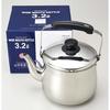 Pearl Metal Elmer's Stainless Steel Wide Mouth Kettle, 3.2L, H-2042, 606458