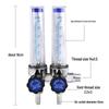 Nai Duo CO2/Argon Pressure Reducer with Dual Tube Flowmeter