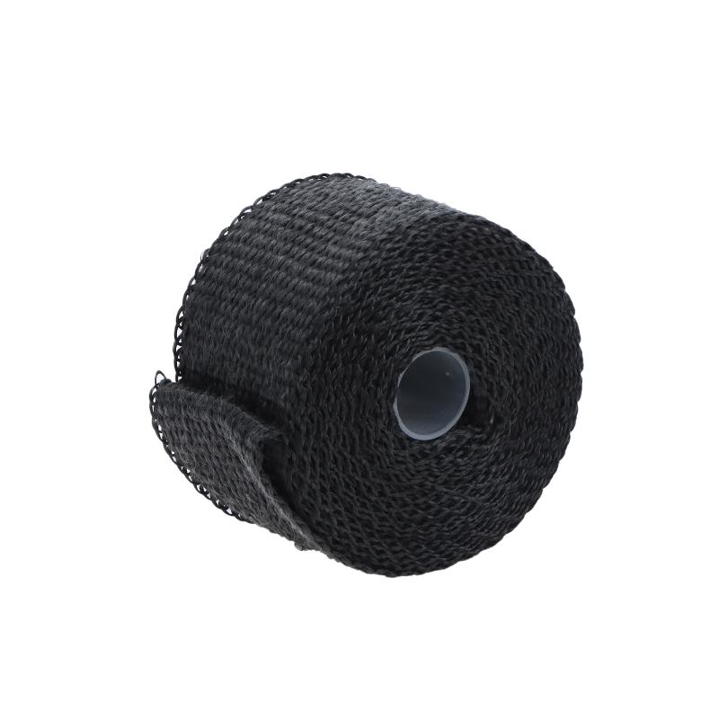 Exhaust Heat Insulation Wrap Tape 5m x 5cm Corrosion Resistant Fiberglass for Off-road Vehicle Exhaust Pipe Modification чёрный
