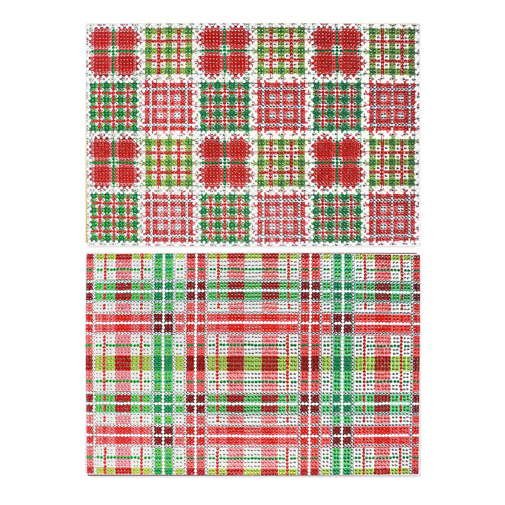 

2 шт. Алмазная живопись Салфетка Мандала Наборы для алмазной живописи Алмазные поделки Прямоугольные наборы с алмазной мозаикой для начинающих