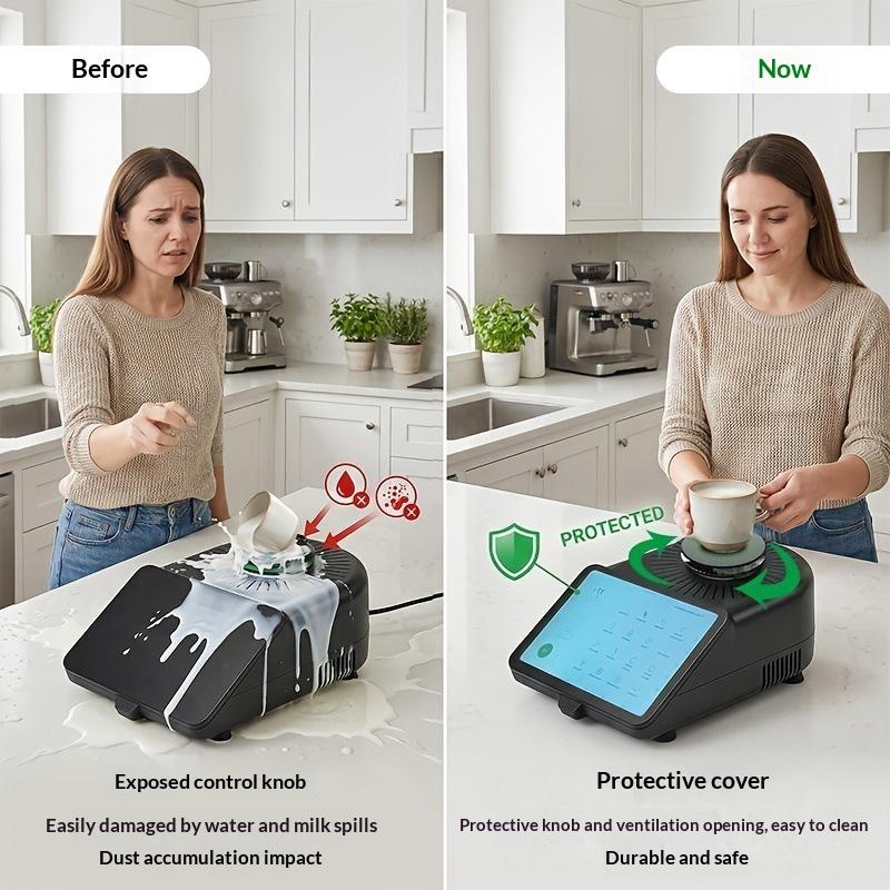 Soft Durable TM7 Compatible Silicone Weighing Scale Cover Scratch Resistant Protective Lid for Bakery Commercial Use