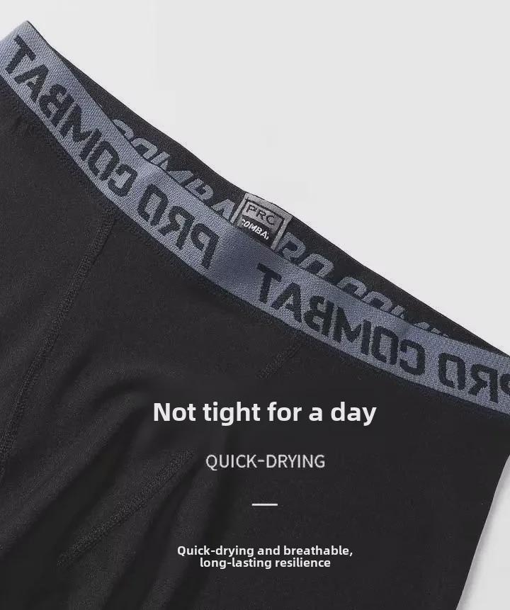 Men's Quick-Dry Fitness Tights and Sports Suit for Running, Basketball, and Training - Spring/Autumn