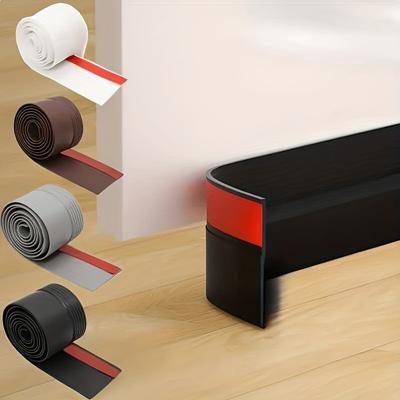 Self-adhesive Door Bottom Sealing Tape - Noise Reduction, Wind Resistance, Insect and Dust Prevention, Rat Blocker