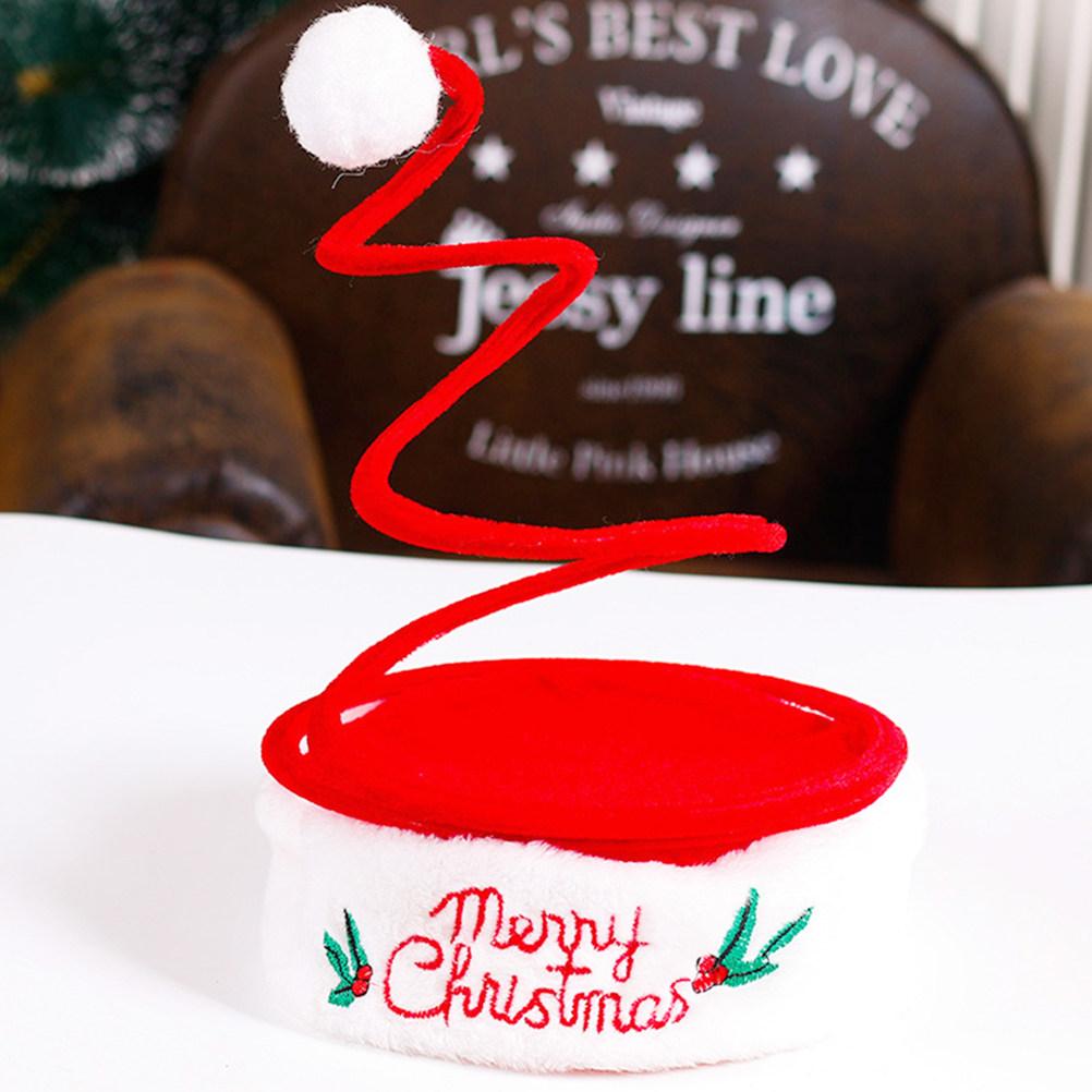 Christmas Spring Hat Premium Lightweight Festive Party Accessory for Holiday Gathering Stage Performance Photo Props Gift