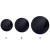 10/15/20cm Round Natural Black Placemats Slate Stone Kitchen Pizza Pastry Fruit Tray Dining Table Pad Cake Dessert Dish Tray