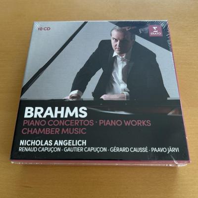 [USED] Out of Print 10CD Box Set: Nicholas Angelich Brahms Piano Works Limited Edition