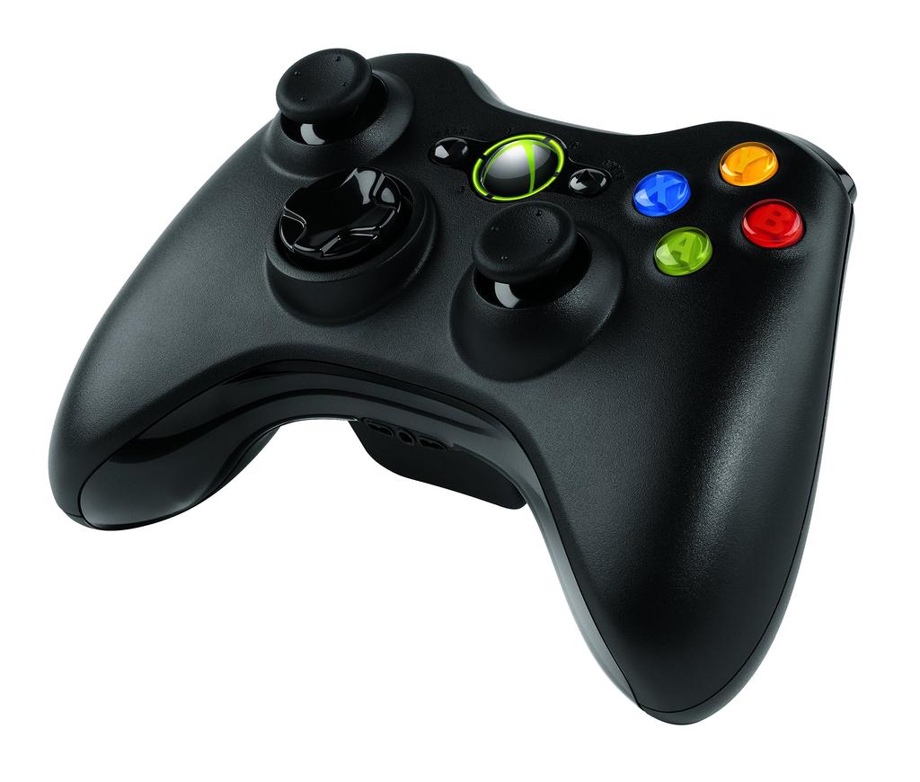 Microsoft Game Controller Compatible Black Xbox 360 Wireless Controller for Windows Wireless/Xbox/Windows JR9-00013