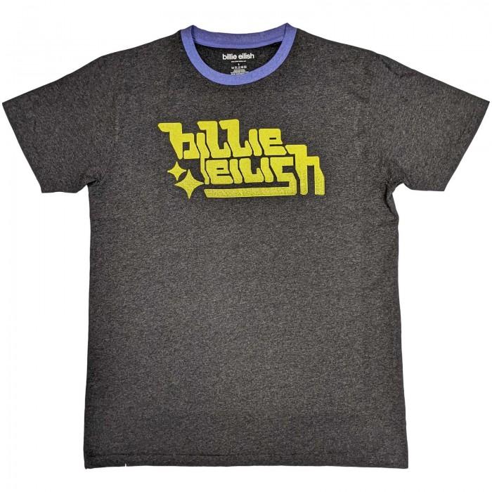 Billie Eilish Unisex Adult Neon Logo T-Shirt