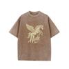 European sizes Cotton Men's Short Sleeve T-Shirt Graphic Top Casual Loose Crew Neck Tee Vintage Streetwear for Men Fashionable Tees