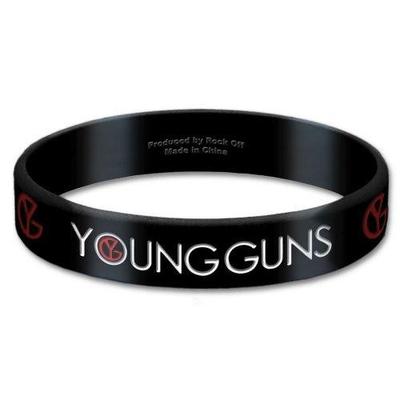 Young Guns Logo Silicone Wristband