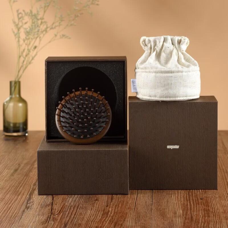 Tan Mujiang Natural Wood Massage Comb