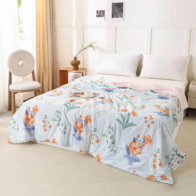 

XMSJ Washable Cooling Silk Summer Quilt 200x230cm, 3 Jin