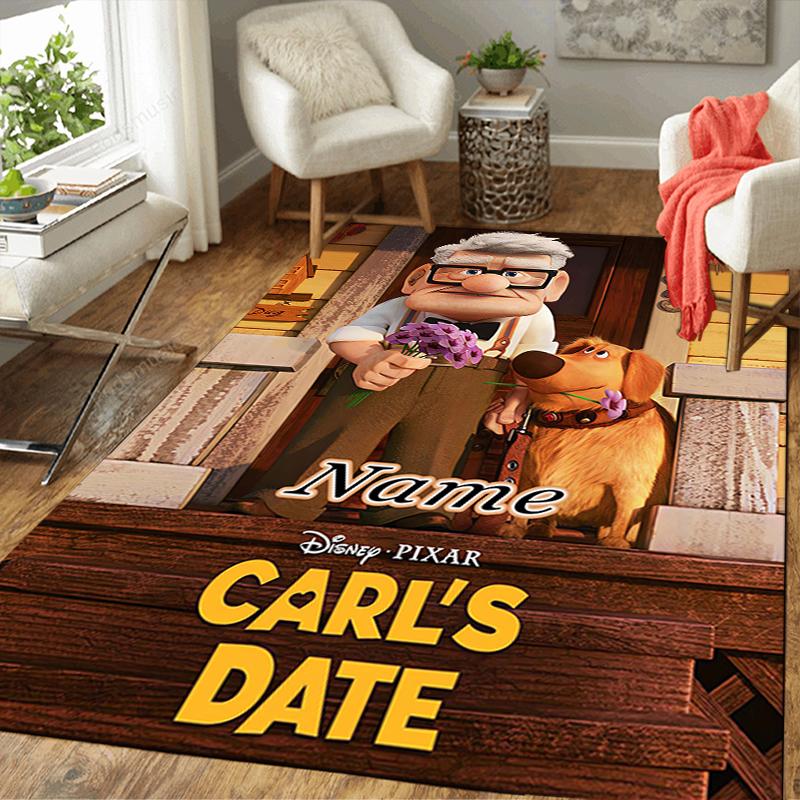 Custom 1Pc Carl'S Date Adventure Rug Office Carpet Indoor Outdoor Entrance Doormat Nonslip Soft And Comfortable Living Room D916336