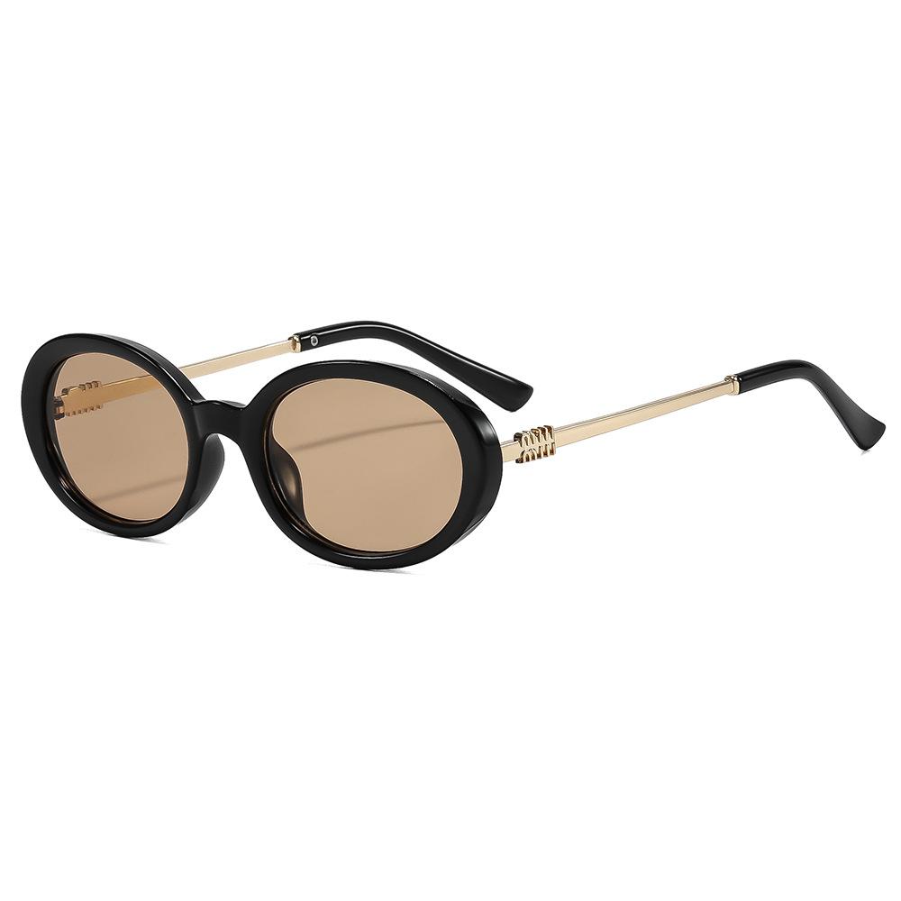 Small Frame Sunglasses, Women's Cat-eye Oval Sunglasses, UV Protection