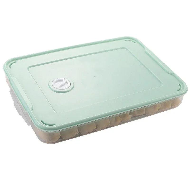 24 Grid Eggs Holder Stackable Freezer Storage Organizers Egg Storage Container Plastic Egg Carton Kitchen Egg Storage Box Tray