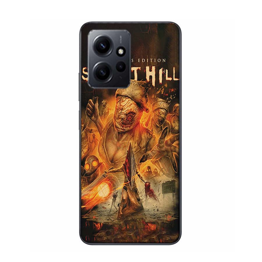Games S-Silent Hill Phone Case For Redmi Note 14S 12S 12 11 13 14 Pro Plus 11T 11S 10 10S 9 9S Pro TPU Clear Cover