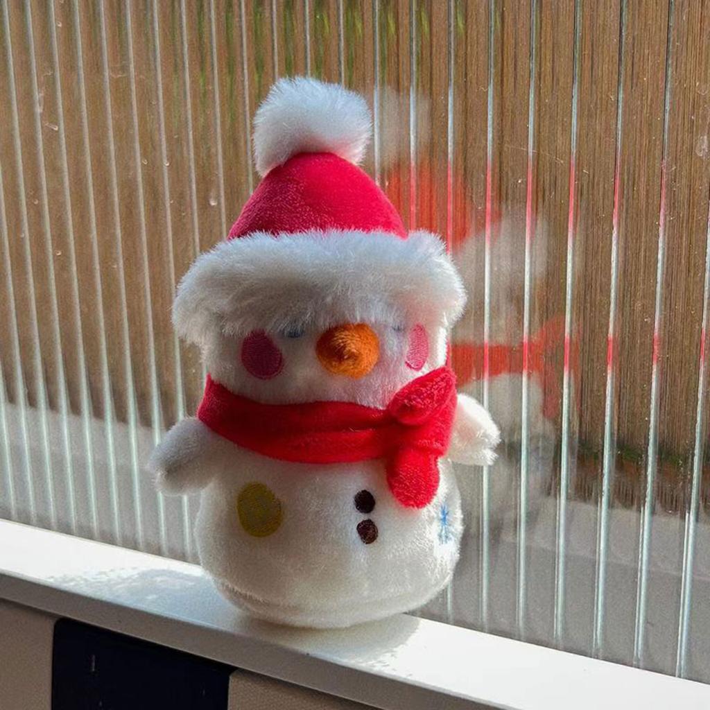 Fashionable Christmas Tree Sturdy Plush Toy Ornament Keychain Soft and Lovely for Festival Atmospheres Decoration