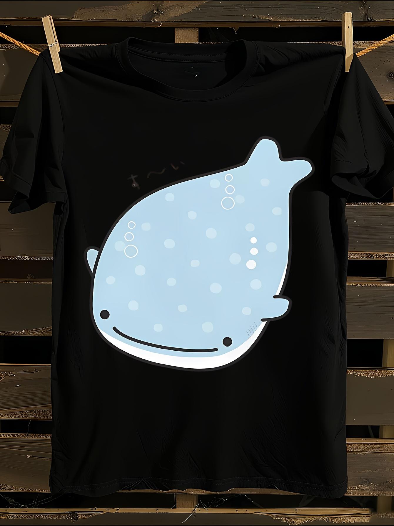 Jinbesan Whale Print Tshirt L