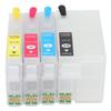 4 Colors Ink Cartridge with Permanent Chip Printer Refill Ink Box Replacement Black Cyan Magenta Yellow T252XL1 T252XL2