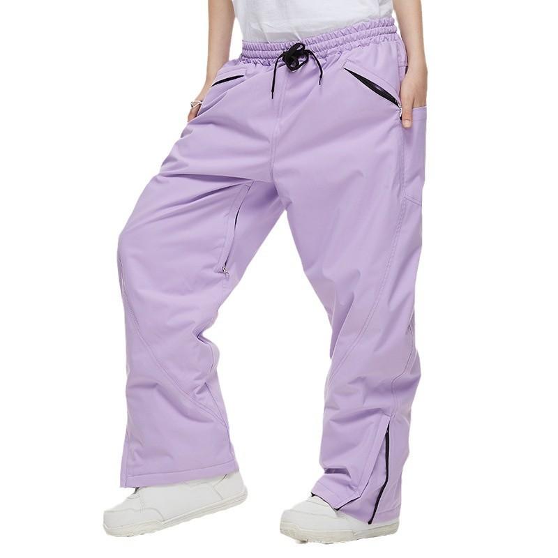 Skihose für Damen und Herren Gefüttert Wasserdicht Warm Winter Outdoor Snowboardhose Thermische Skihose Winddicht Wandern Warm Snowboarden Schneehose