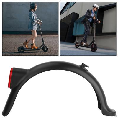 Elektrikli Scooter Arka Çamurluk Arka Çamurluk Dayanıklı Yapı Kolay Kurulum Arka Scooter Çamurluğu Xiao Mi 4 Pro için Fren Lambalı