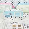 Cute Bear Ear Pencil Case With Photo Display Slot For Students School Study Office Stationery Storage