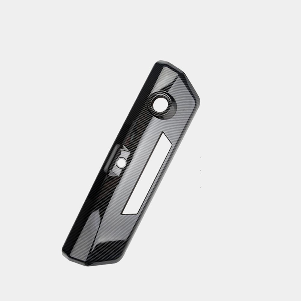 Carbon Fiber Style Tailgate Door Handle Cover Trim For Ford F150 2021 Accessorie