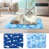 Pet Ice Mats Cooling Dog Bed Dog Cooling Crate Ice Pad Cooling Sleeping Pad for Small Dogs Napping Accessories Pet Supplies