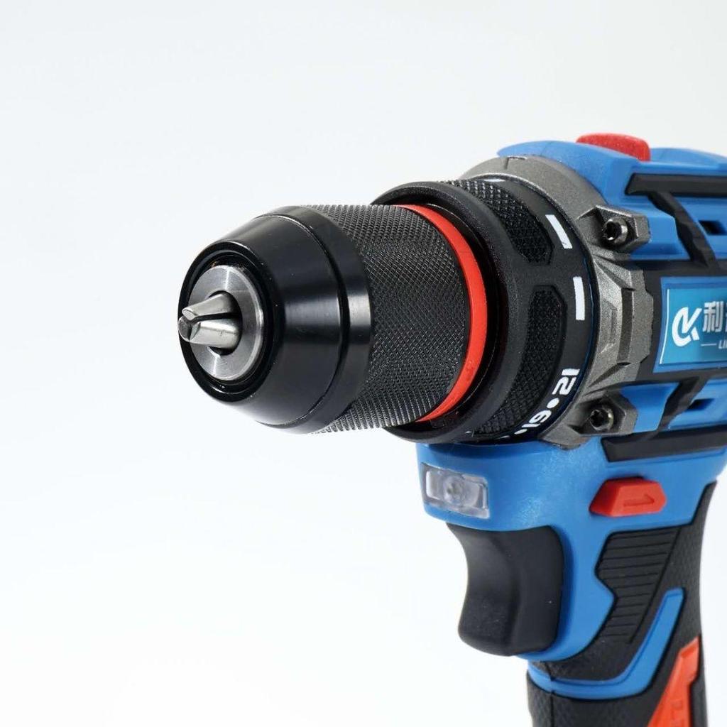 Brushless High-Power Lithium Battery Electric Drill & Screwdriver with Pure Copper Motor
